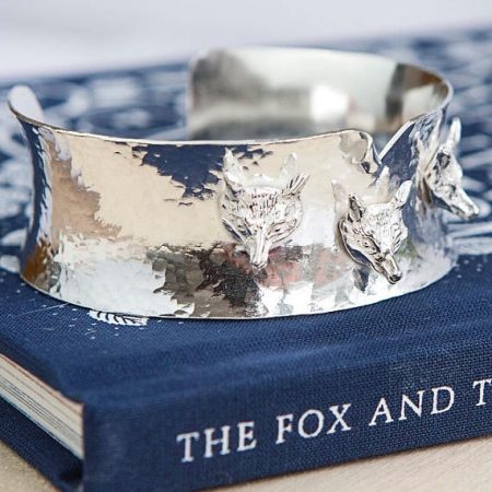 3D Fox cuff bracelet
