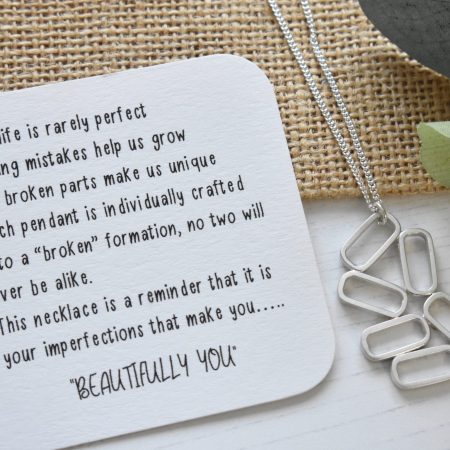 Beautifully Perfect Imperfect Broken Necklace